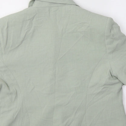 Womens UK Size 18 M&S Green Jacket
