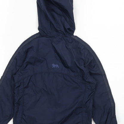 Lonsdale Boys Blue   Windbreaker Jacket Size 3-4 Years