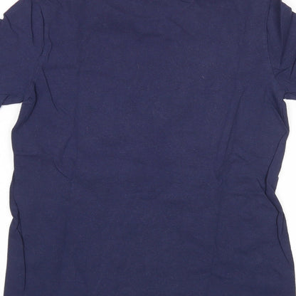 MLS Boys Blue   Basic T-Shirt Size 11 Years Round Neck  - Chicago Fire