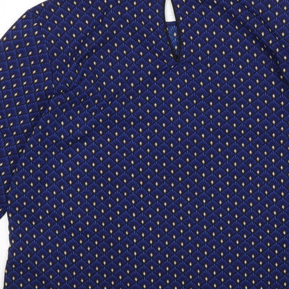 Womens UK Size M sfera Multicoloured Basic Blouse