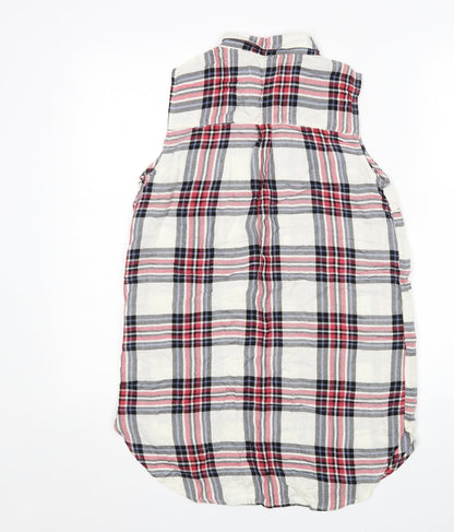 Womens UK Size 8 Atmosphere Multicoloured Basic Button-Up