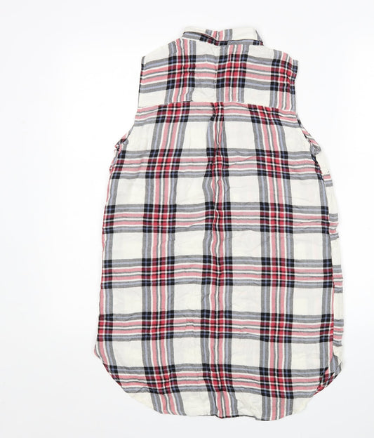 Womens UK Size 8 Atmosphere Multicoloured Basic Button-Up