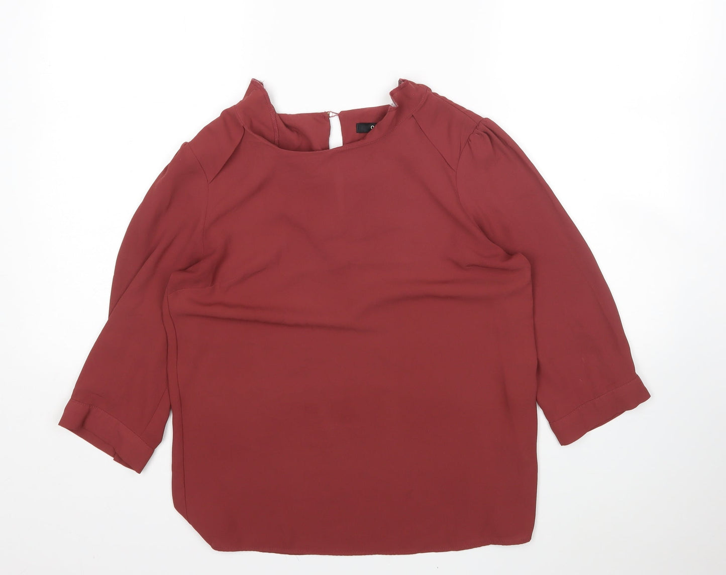Womens UK Size 10 Oasis Pink Basic Blouse