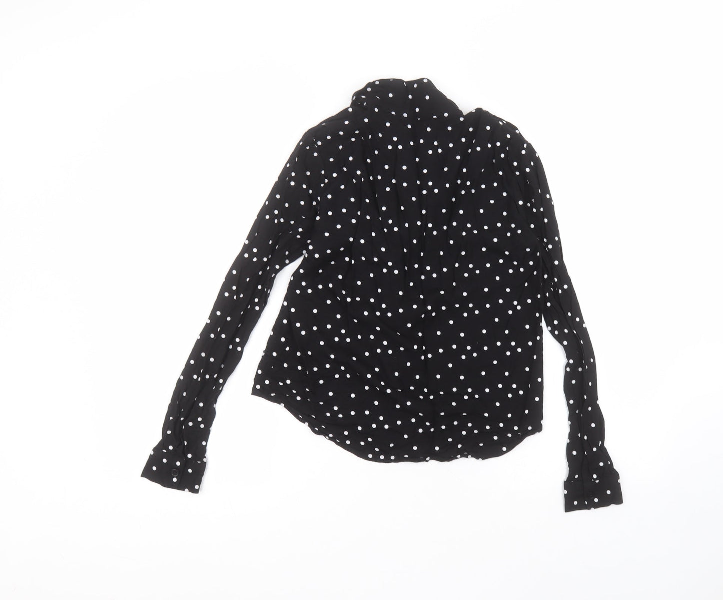 Womens UK Size XS monkl Black Cardigan Jumper