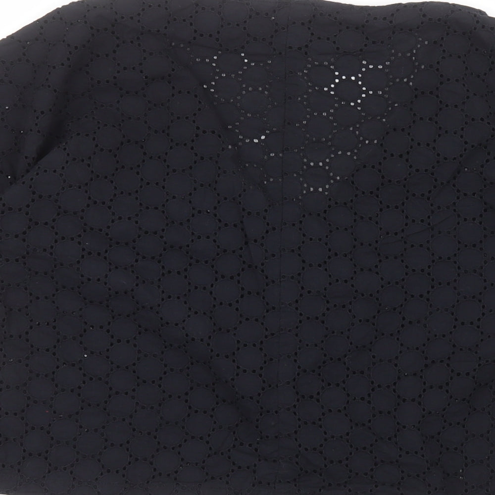 Womens UK Size 8 ASOS Black Cardigan Jumper