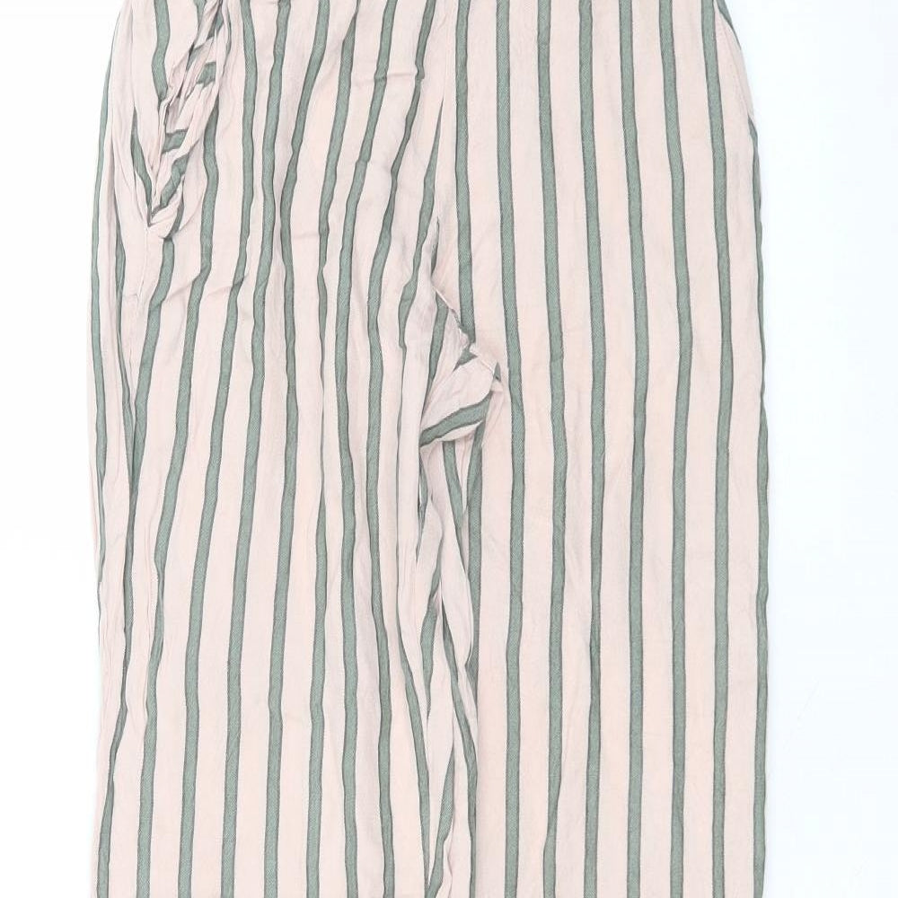 Womens UK Size S Etam Regular Fit  Pink Trousers