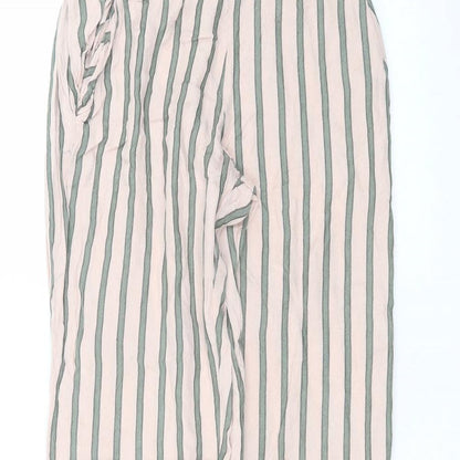 Womens UK Size S Etam Regular Fit  Pink Trousers