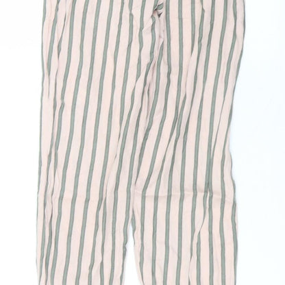 Womens UK Size S Etam Regular Fit  Pink Trousers