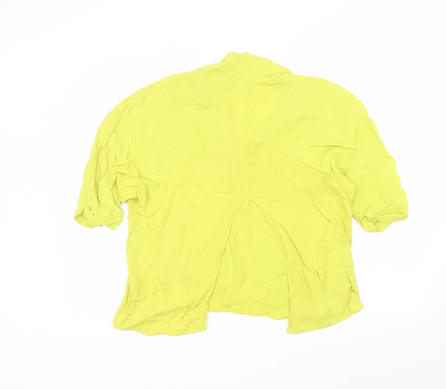 Womens UK Size 6 River Island Green Basic Blouse
