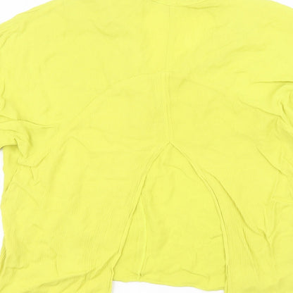 Womens UK Size 6 River Island Green Basic Blouse
