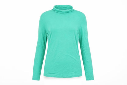 Womens UK Size 10 Very Green Basic T-Shirt