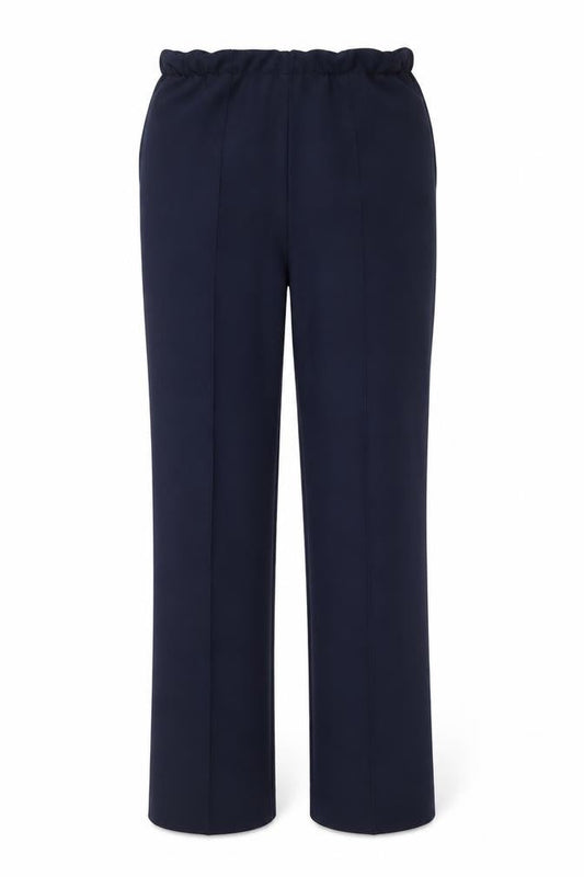 Womens UK Size 10 BM Regular Fit  Blue Trousers