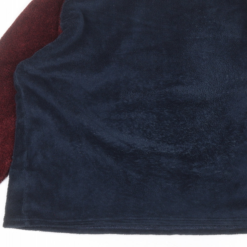 Matalan Mens Blue Round Neck  Polyester Pullover Jumper Size M