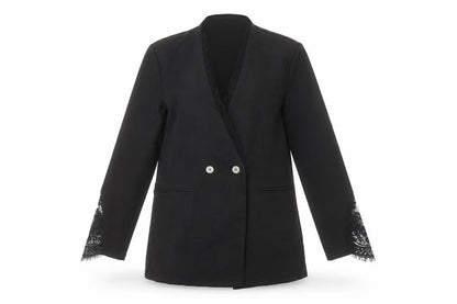 Womens UK Size M Preworn Black Jacket
