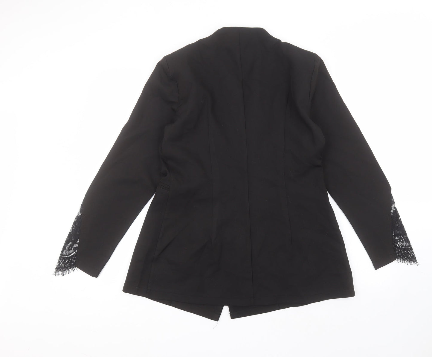 Womens UK Size M Preworn Black Jacket