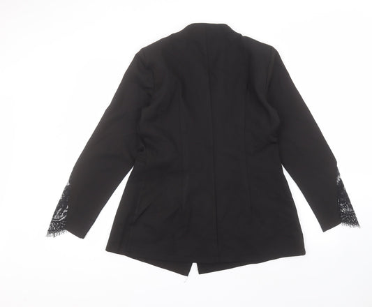 Womens UK Size M Preworn Black Jacket