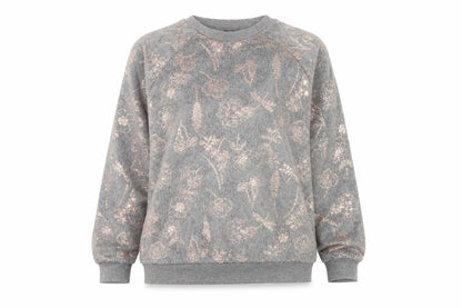Womens UK Size S F&F Grey Pullover Jumper
