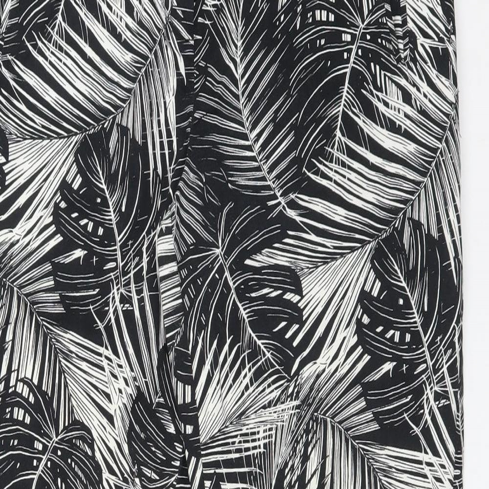 George Womens Multicoloured  Cotton Dress Pants Trousers Size 12 L27 in Regular  - LEAVES