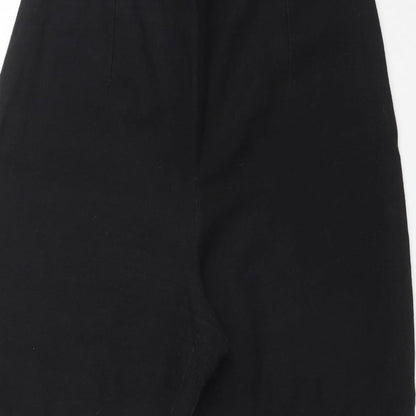 Womens UK Size 12 Wallis Regular Fit  Black Trousers