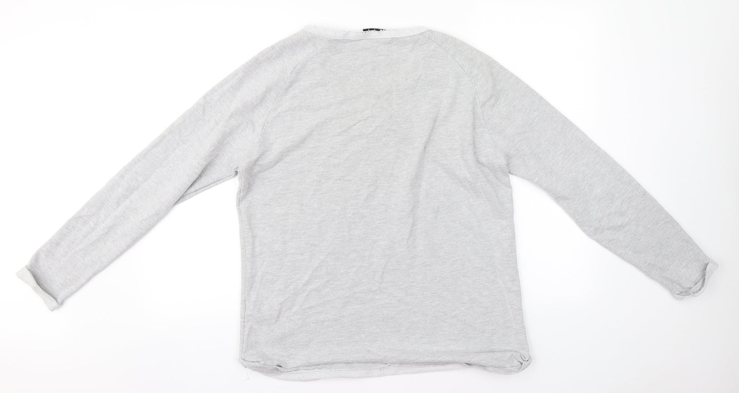 Womens UK Size 14 Very Grey Pullover Jumper