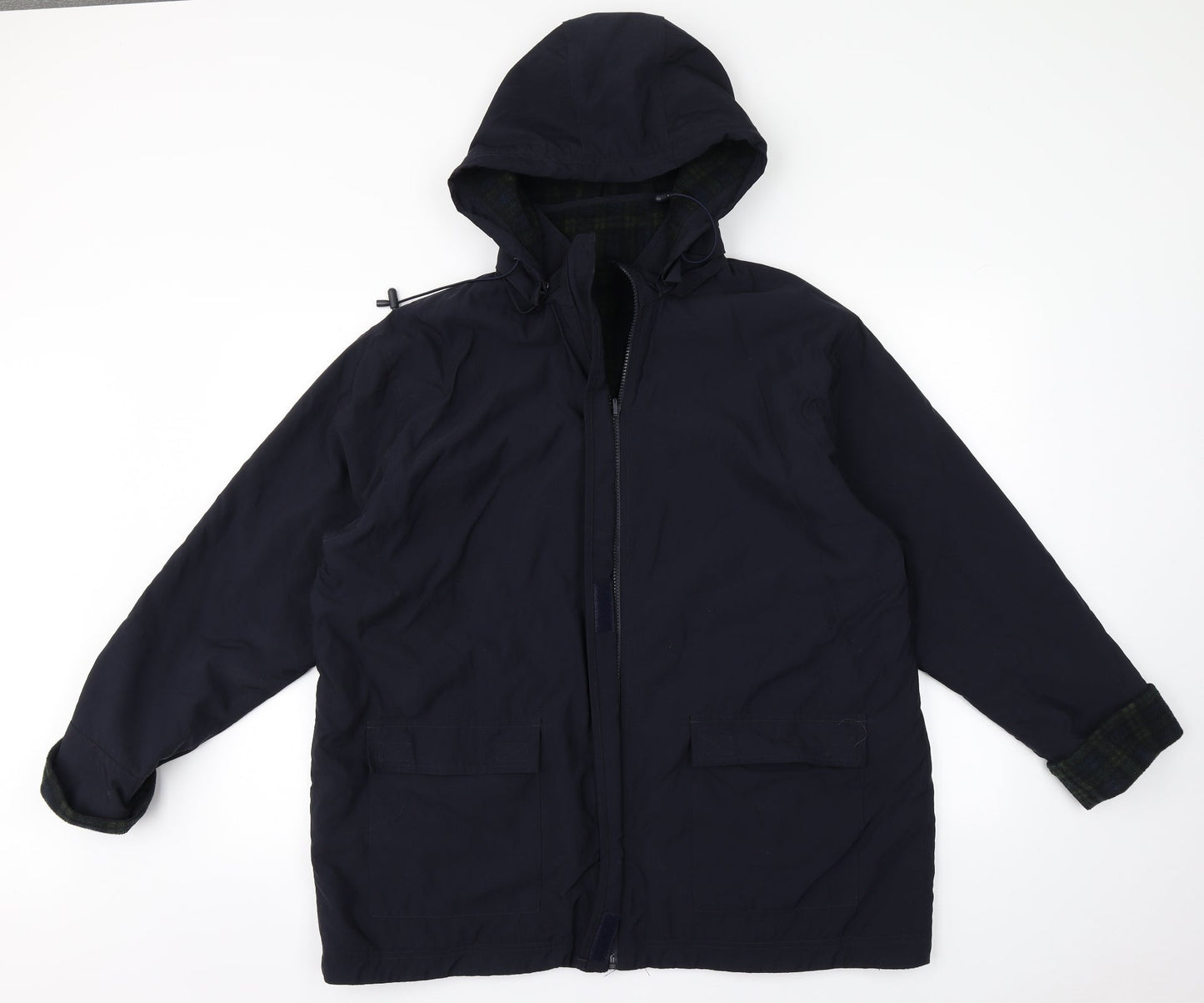 Womens UK Size  Preworn Blue Overcoat