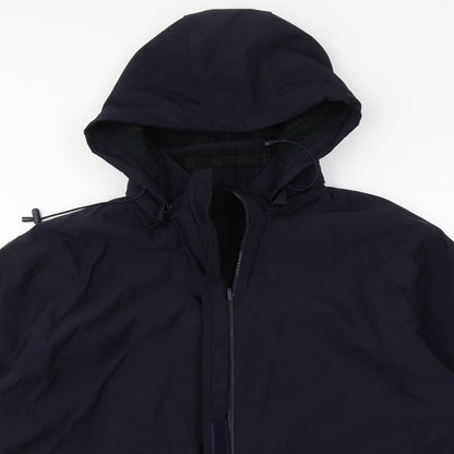 Womens UK Size  Preworn Blue Overcoat