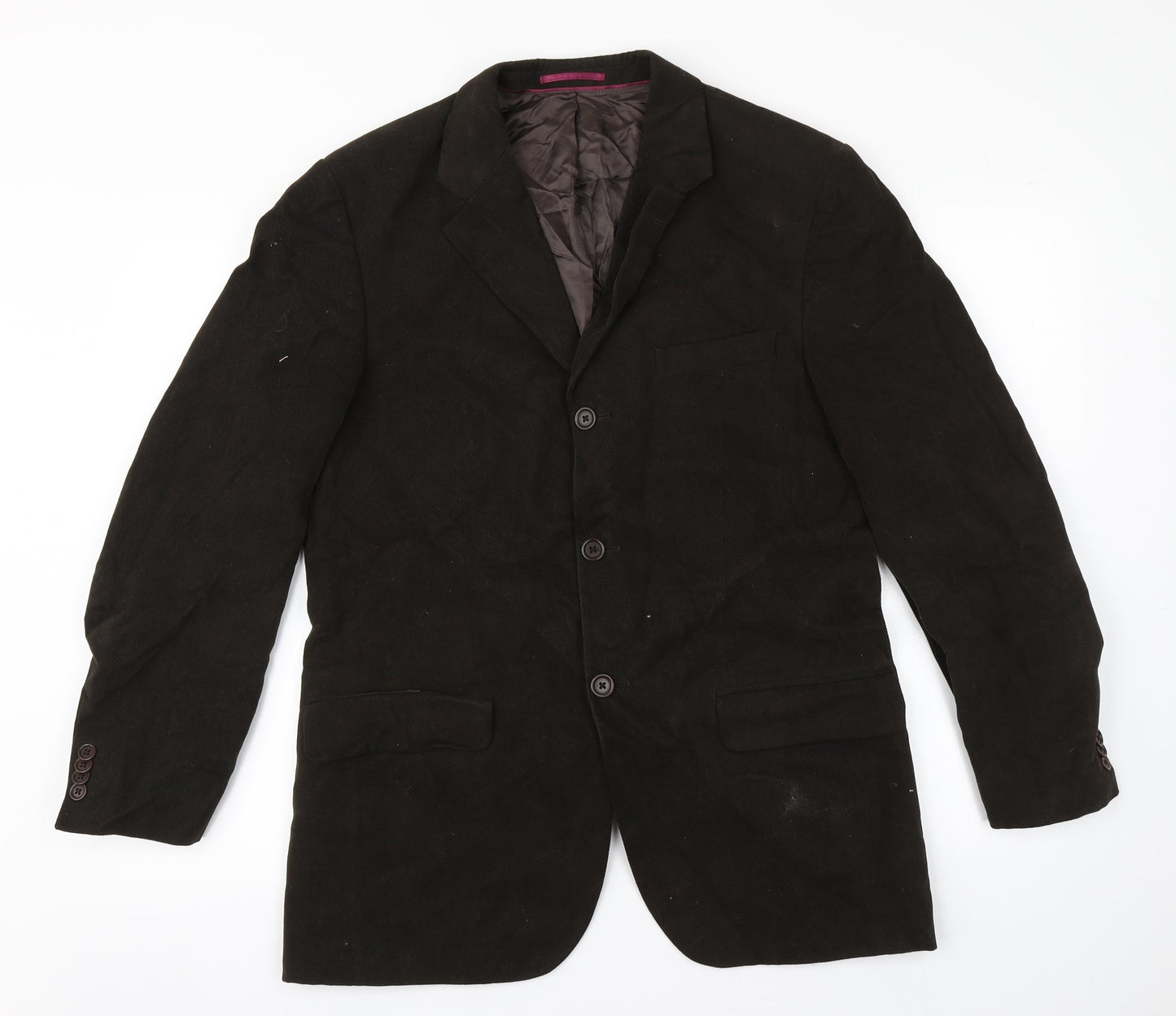 Mens UK Size  Preworn Brown Overcoat