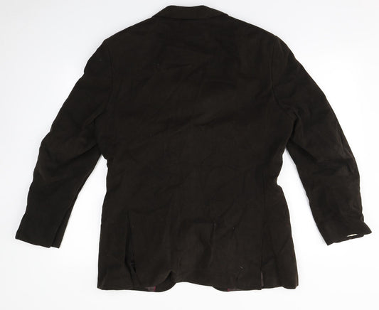 Mens UK Size  Preworn Brown Overcoat