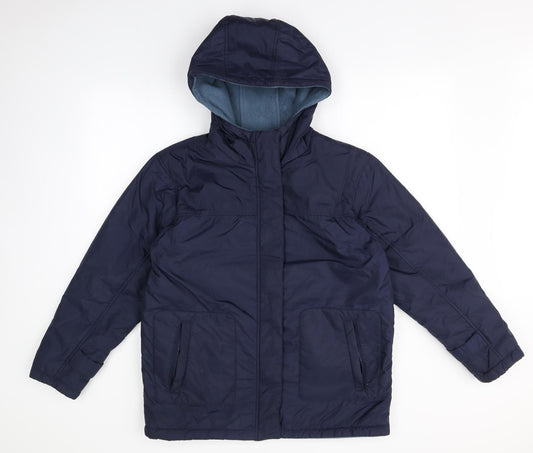 Mens UK Size  Preworn Blue Overcoat