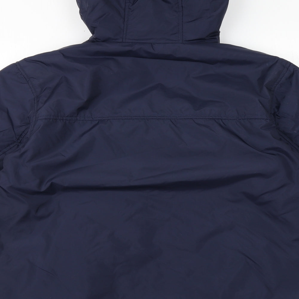 Mens UK Size  Preworn Blue Overcoat