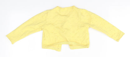 F&F Baby Yellow   Overcoat Jacket Size 12-18 Months