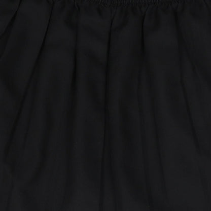 dean schoolwear Girls Black  Polyester A-Line Skirt Size 13-14 Years  Regular