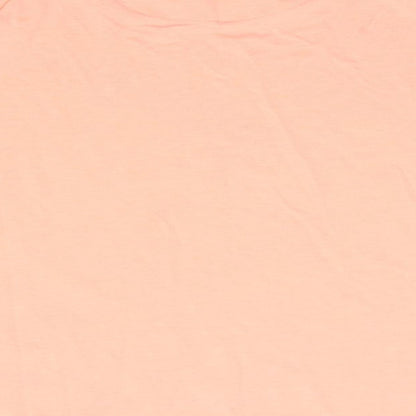 Brand and care label for Marks & Spencer girls’ multicoloured solid polyester top pyjama top, size 12-13, years