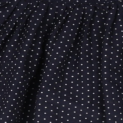 Mothercare Girls Blue Polka Dot Polyester A-Line Skirt Size 5 Years  Regular