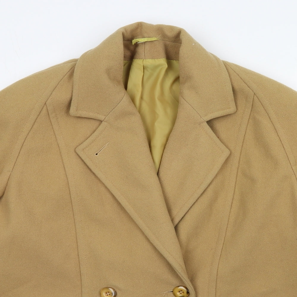 First Avenue Womens Brown   Overcoat Coat Size 14