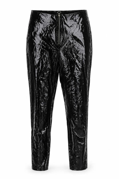 Parisian Womens Black  Polyester Trousers  Size 12 L28 in Regular