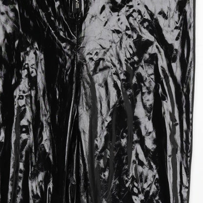 Parisian Womens Black  Polyester Trousers  Size 12 L28 in Regular