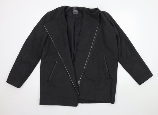 Primark Womens Grey   Overcoat Coat Size 14