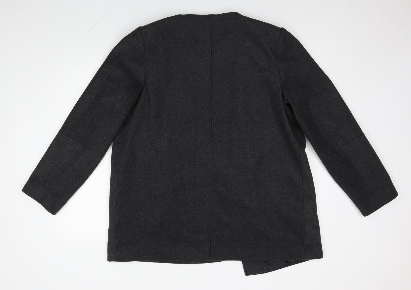 Primark Womens Grey   Overcoat Coat Size 14