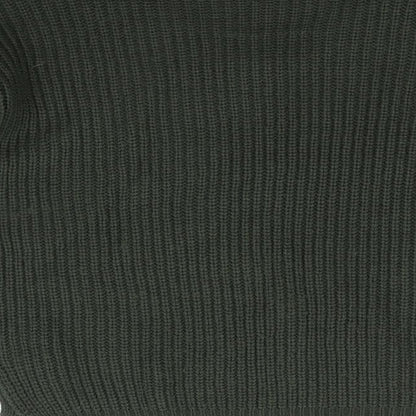 Primark Womens Green V-Neck  Acrylic Pullover Jumper Size XS