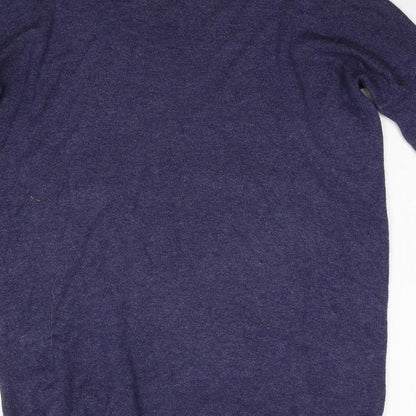 Primark Womens Blue Round Neck  Viscose Pullover Jumper Size 6