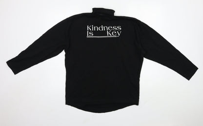 Womens UK Size 2XS ASOS Black Pullover Jumper