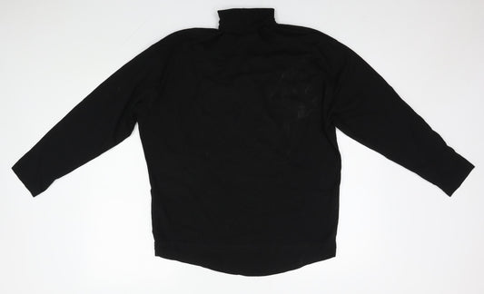 Womens UK Size 2XS ASOS Black Pullover Jumper