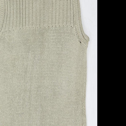 David Emanuel Womens Beige V-Neck  Acrylic Cardigan Jumper Size 12