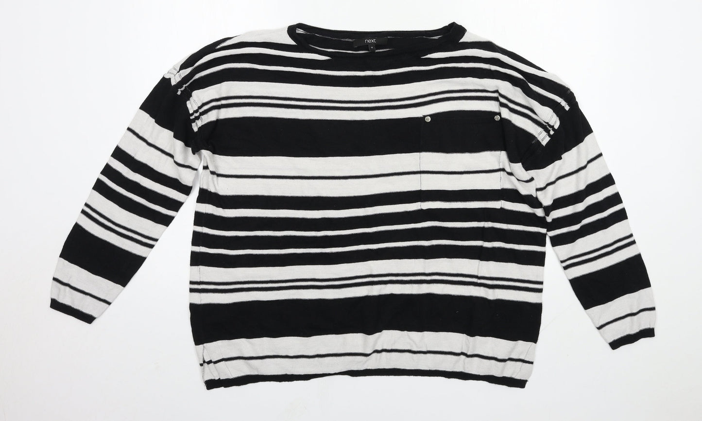 Womens UK Size 16 NEXT Multicoloured Pullover Jumper