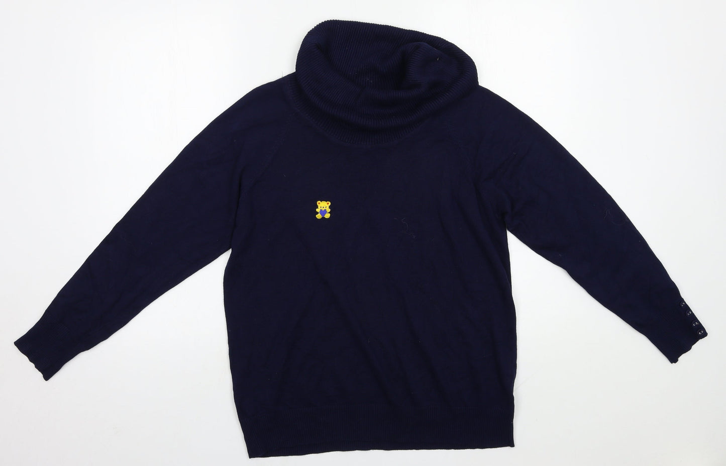 Womens UK Size 16 First Avenue Blue Pullover Jumper