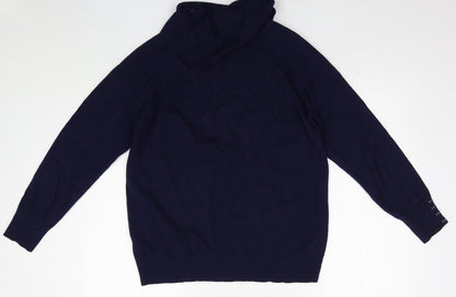 Womens UK Size 16 First Avenue Blue Pullover Jumper