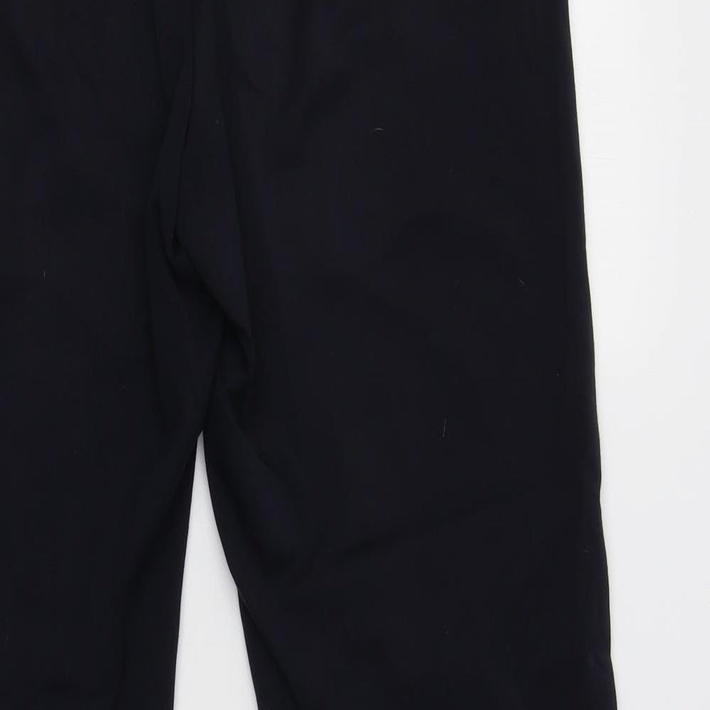 Womens UK Size 12 M&S Regular Fit Dress Pants Blue Trousers