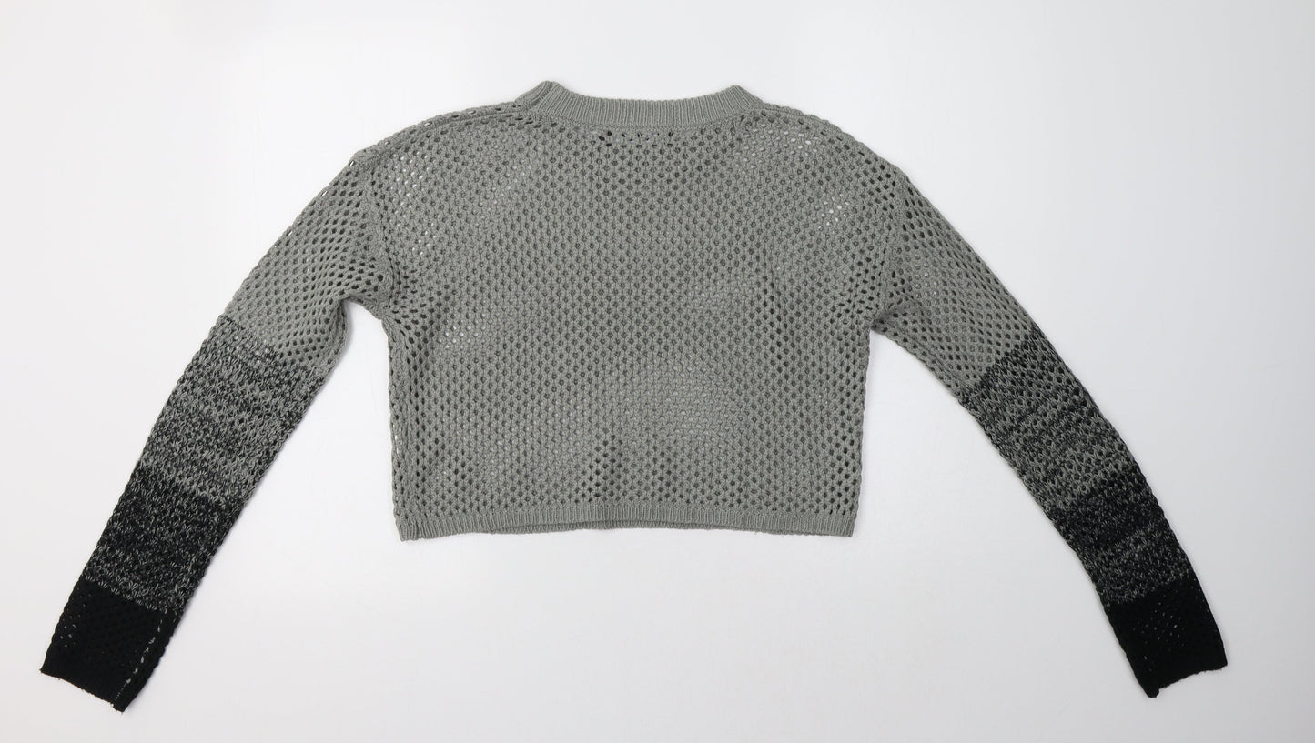 Womens UK Size 12 Lasula Grey Pullover Jumper