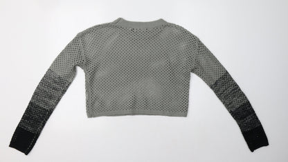 Womens UK Size 12 Lasula Grey Pullover Jumper